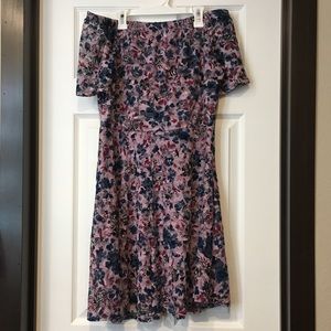 🎈LAST CALL! Floral Off the Sholder Dress🎈